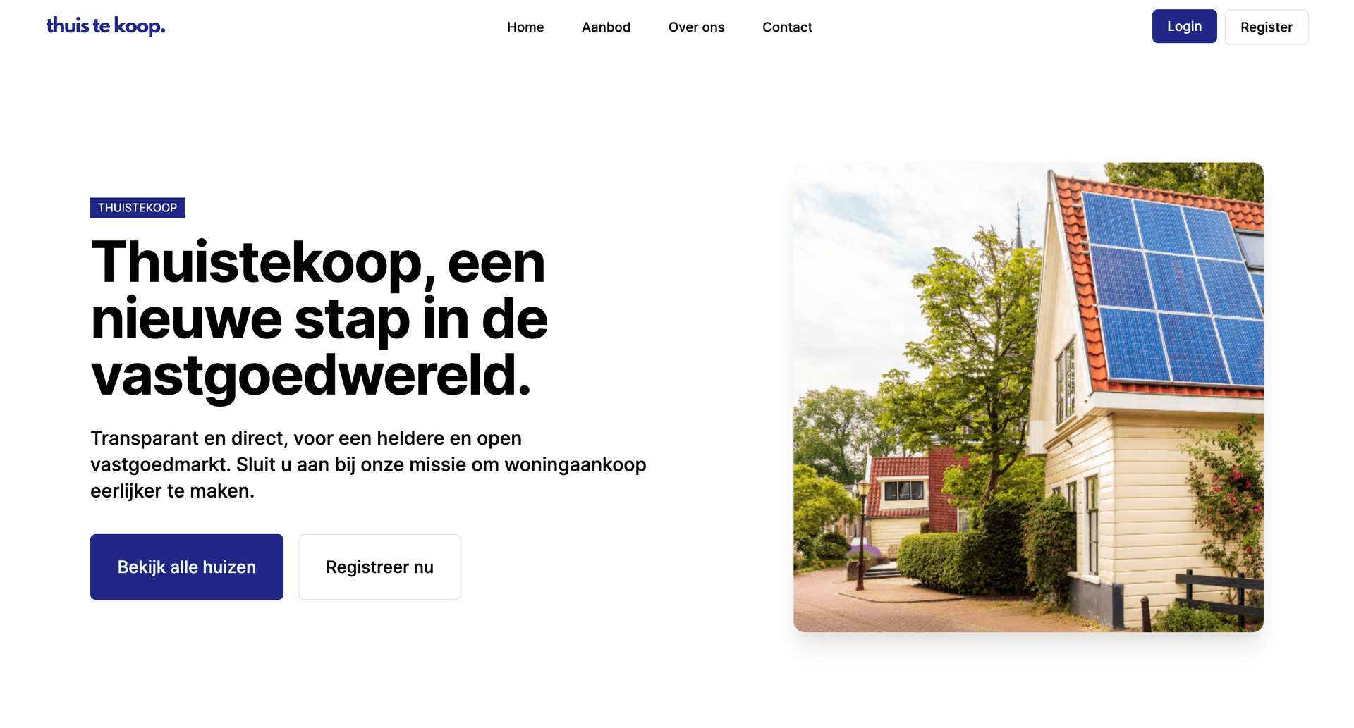 Thuistekoop